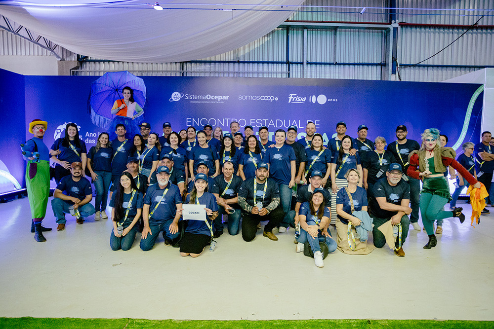 1.600 cooperativistas são recebidos no Parque Histórico de Carambeí; evento também foi prestigiado por autoridades, parlamentares e lideranças