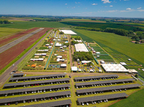 Equipe do Sistema Ocepar visita Dias de Campo das cooperativas