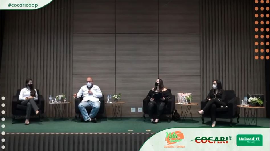 COCARI:  Live convida profissionais da saúde para sanar dúvidas sobre equilíbrio emocional e vacinação