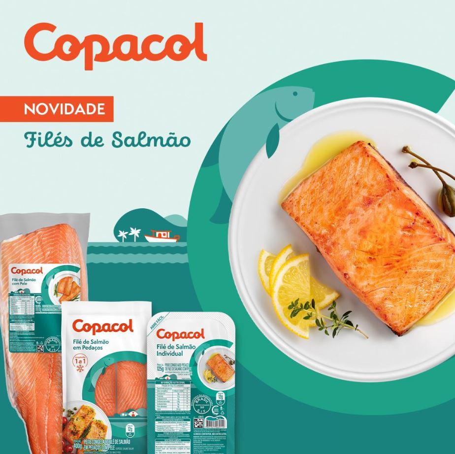 COPACOL: Novo filé de salmão garante sabor, saúde e praticidade no cardápio dos brasileiros