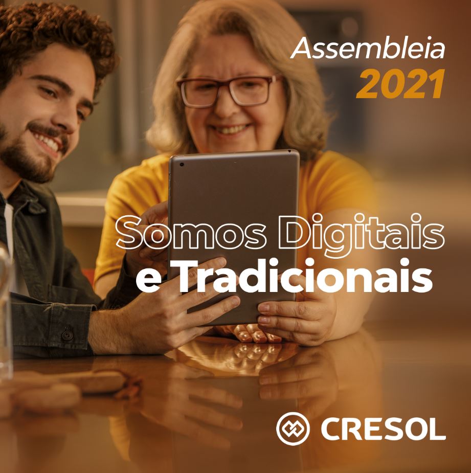 CRESOL UNIÃO DOS VALES: Cooperativa realiza a prestação de contas de 2020 aos associados em Assembleia 100% online
