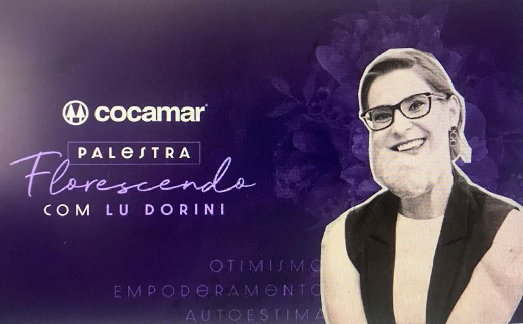 COCAMAR:  Palestra com Lu Dorini encanta produtoras