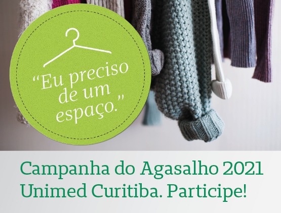 UNIMED CURITIBA: Campanha do Agasalho reforça a solidariedade e o tempo de cuidar