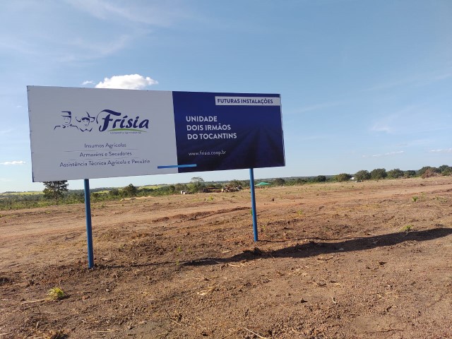 FRÍSIA: Investimento é feito em um novo entreposto de recebimento de grãos no Tocantins