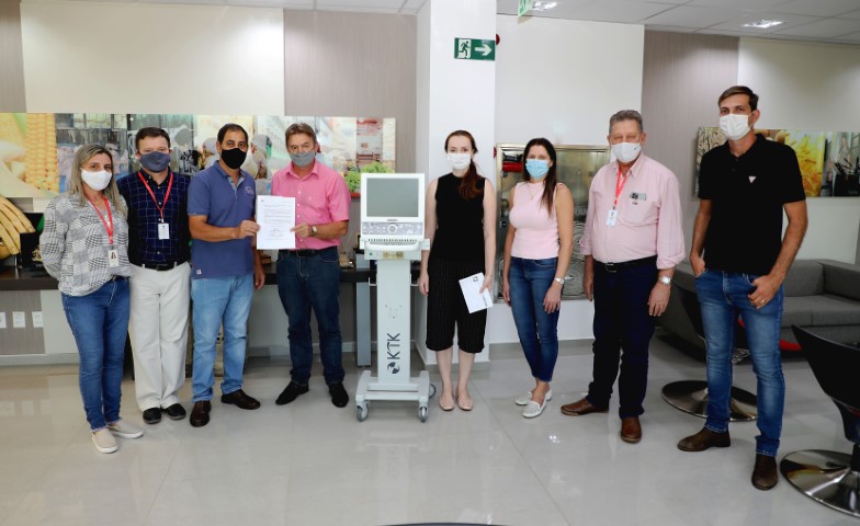 LAR: Cooperativa realiza doação de mais um respirador para tratamento de pacientes com Covid-19