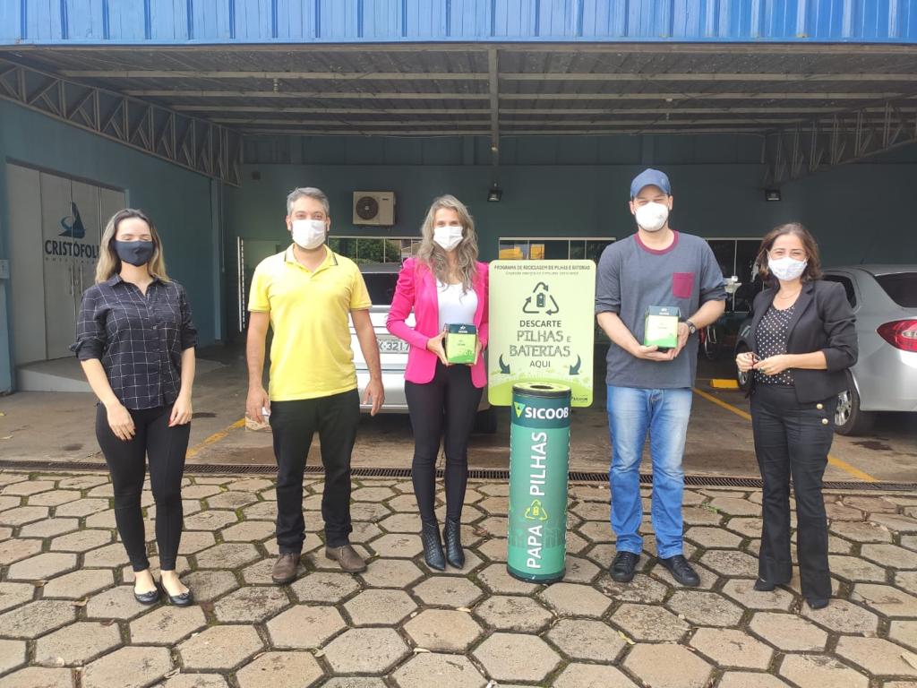 SICOOB METROPOLITANO: Projeto Papa-pilhas irá colaborar para pesquisas de incubadora