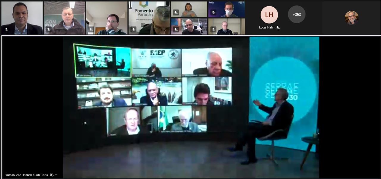 SEBRAE: Ricken participa com lideranças de talk show sobre planejamento 2030