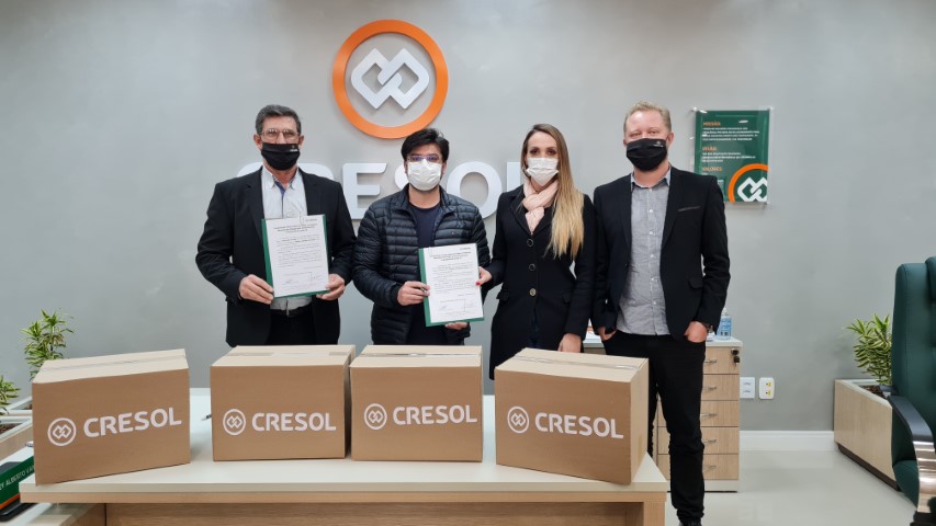 CRESOL UNIÃO DOS VALES: Equipamentos são doados para apoiar Prefeitura de Pitanga (PR) no enfrentamento a pandemia 