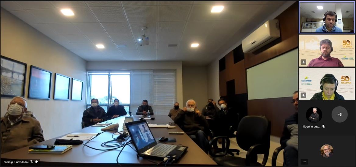 REUNIÕES INSTITUCIONAIS: Indicadores da Coamig e Unimed Cascavel são apresentados pelo Sistema Ocepar