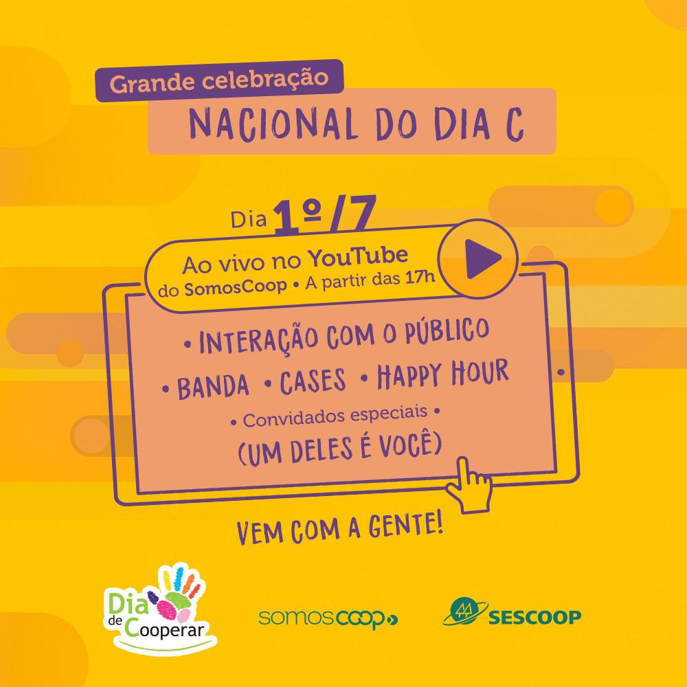 DIA C II: Celebração nacional do Dia de Cooperar é nesta quinta-feira