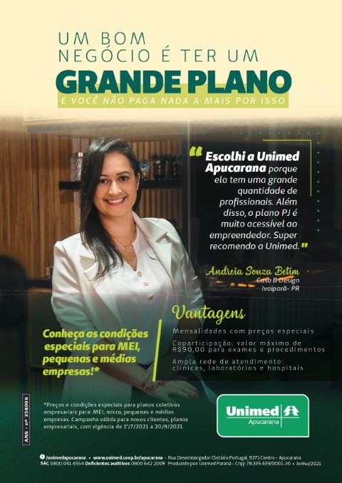 UNIMED APUCARANA: Lançada campanha promocional para planos empresariais