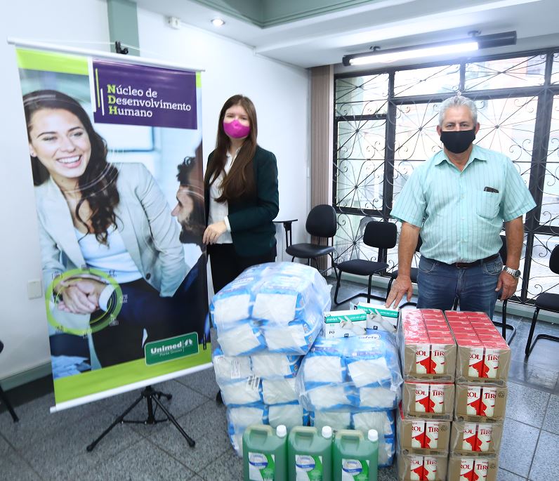 UNIMED PONTA GROSSA: Campanha solidária realiza nova etapa