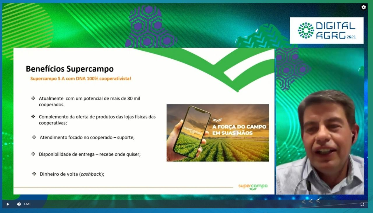 SUPERCAMPO: Plataforma foi um dos destaques da Digital Agro 2021