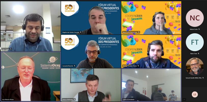 REUNIÃO INSTITUCIONAL: Evolução dos indicadores da Camisc são apresentados no 49º encontro virtual promovido pelo Sistema Ocepar