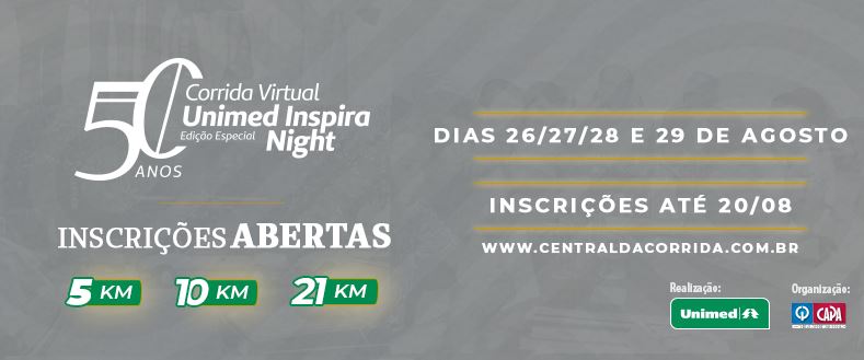 UNIMED LONDRINA: Primeira corrida noturna será realizada em Londrina desde o início da pandemia