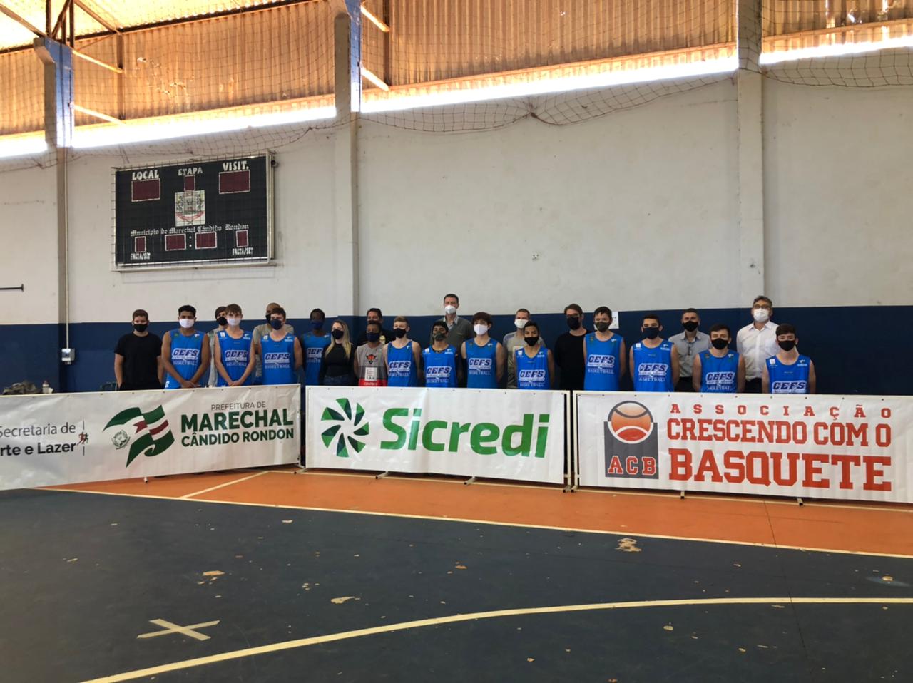 SICREDI ALIANÇA: Parceria é firmada com a Associação Crescendo com o Basquete, em Marechal C. Rondon