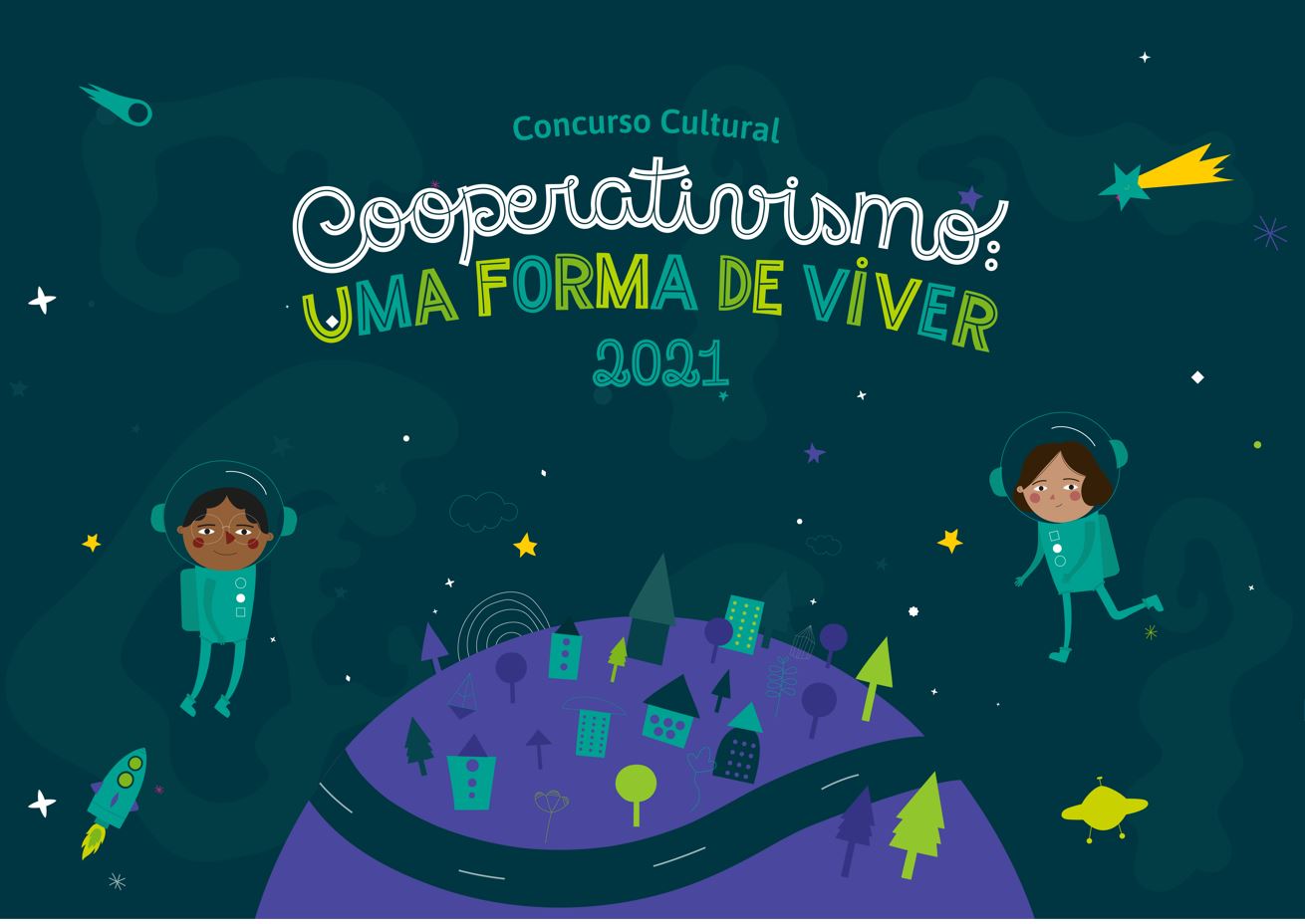 SICOOB: Concurso cultural sobre cooperação movimenta escolas de todo o país 