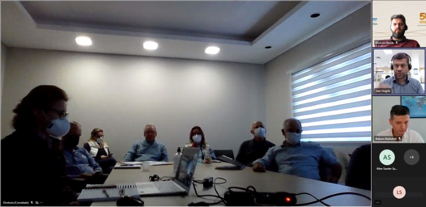 REUNIÃO INSTITUCIONAL: Sistema Ocepar promove 68º encontro virtual com gestores da Cooperaliança