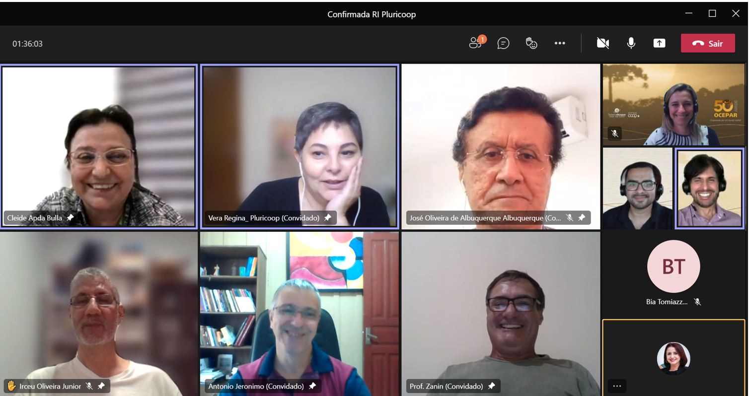 REUNIÃO INSTITUCIONAL II: Pluricoop oferece projetos em gestão e treinamento customizados para cooperativas 