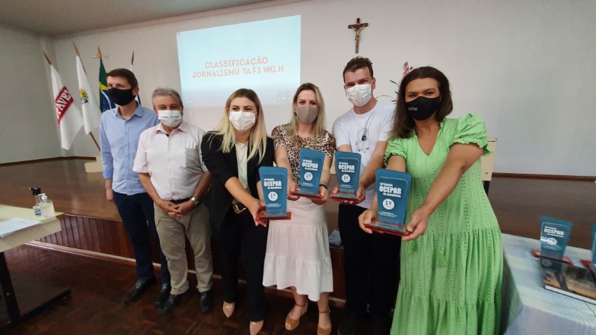 JORNALISMO: 14º Prêmio Ocepar entrega troféus a profissionais da imprensa de Cascavel