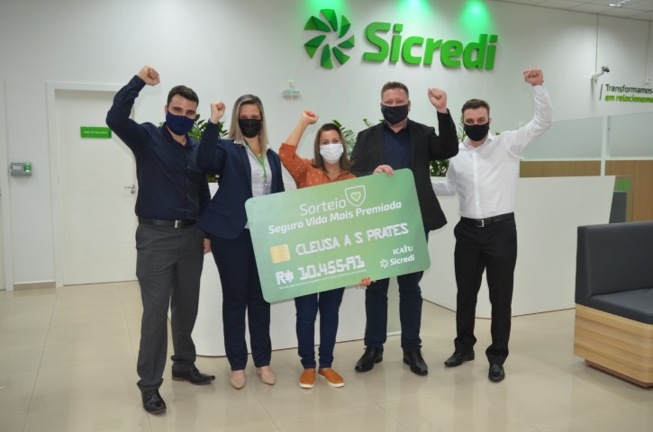 SICREDI FRONTEIRAS: Associada de Realeza é contemplada em sorteio