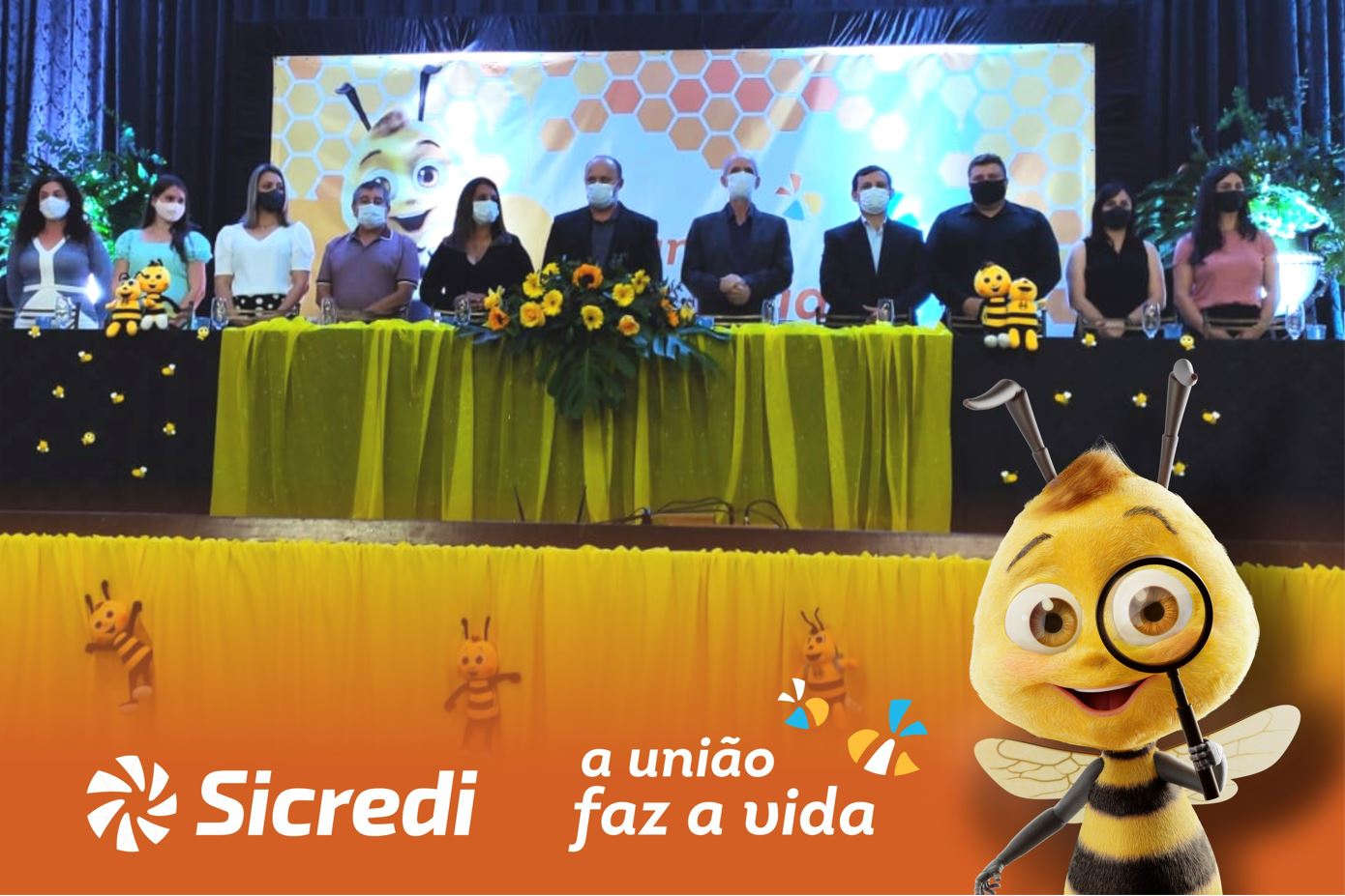SICREDI FRONTEIRAS: Cooperativa assina convênio do Programa A União Faz a Vida em Capitão Leônidas Marques