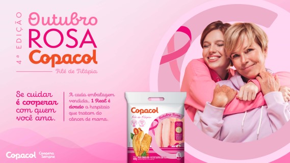 COPACOL: Cooperativa supera meio milhão de reais em doações na luta contra o câncer