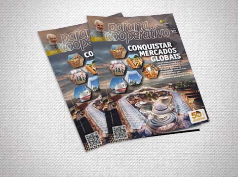 REVISTA PR COOPERATIVO: Edição de outubro destaca estratégia do setor para conquistar mercados globais