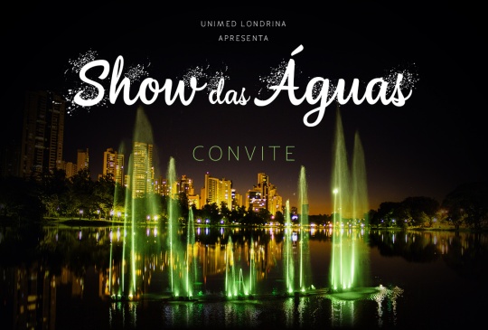 UNIMED LONDRINA: Cooperativa realiza espetáculo inédito e gratuito ao ar livre