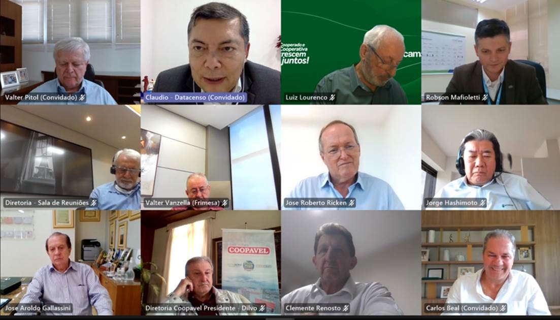 DIRETORIA OCEPAR: Reunião mensal discute assuntos de interesse do cooperativismo