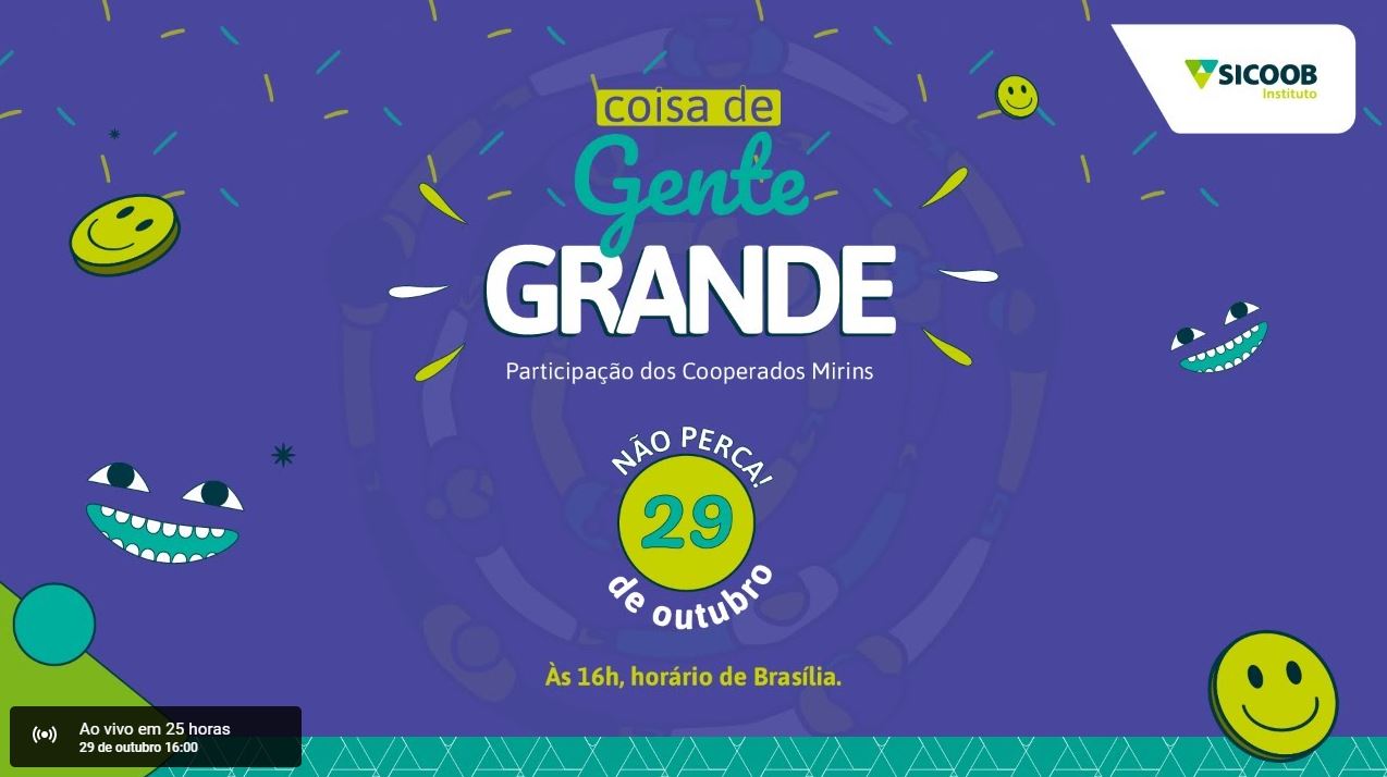 SICOOB: Atuação entre o público infanto-juvenil é fortalecida