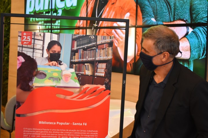 SICREDI UNIÃO PR/SP: Exposição mostra história e propósito da Cáritas Londrina