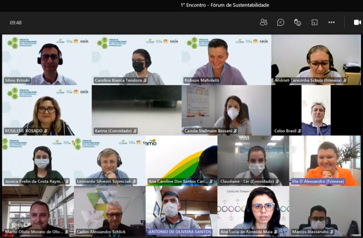 EVENTO: Fórum de Sustentabilidade das Cooperativas Paranaenses inicia com 74 participantes