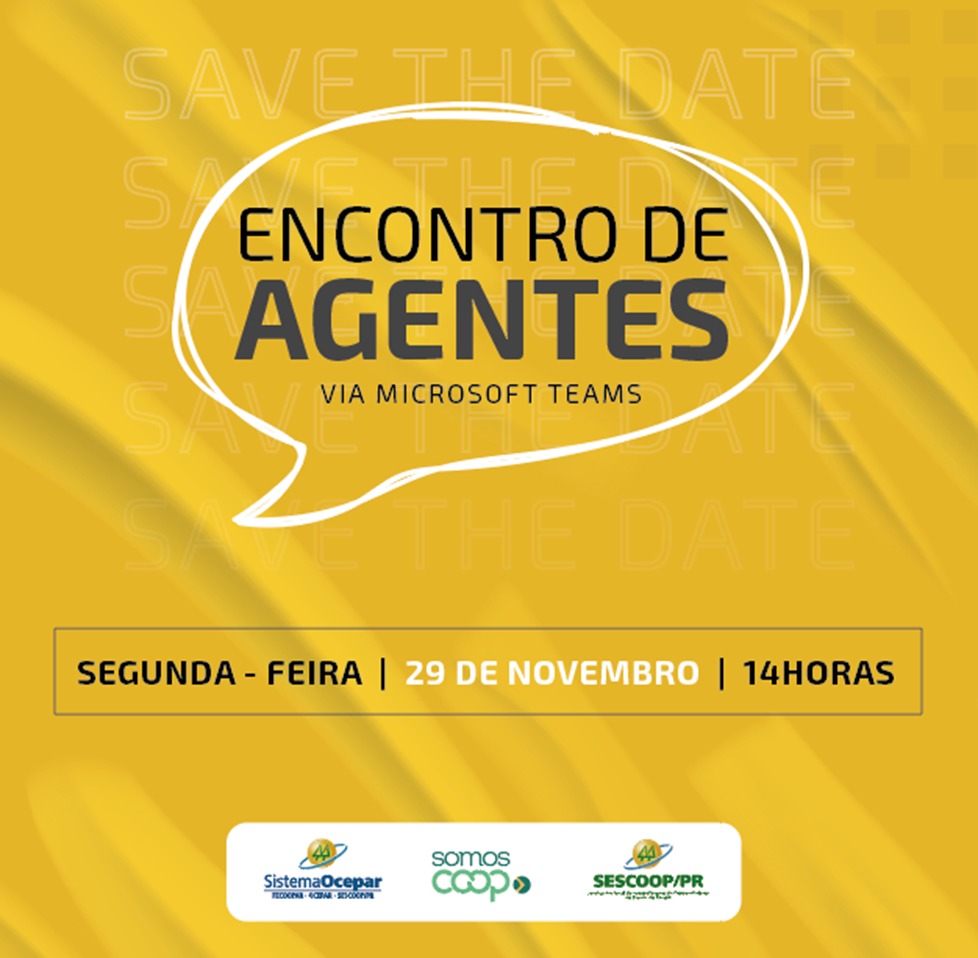 ENCONTRO AGENTES: Evento terá apresentação de cases e palestra com Alexandre Pellaes