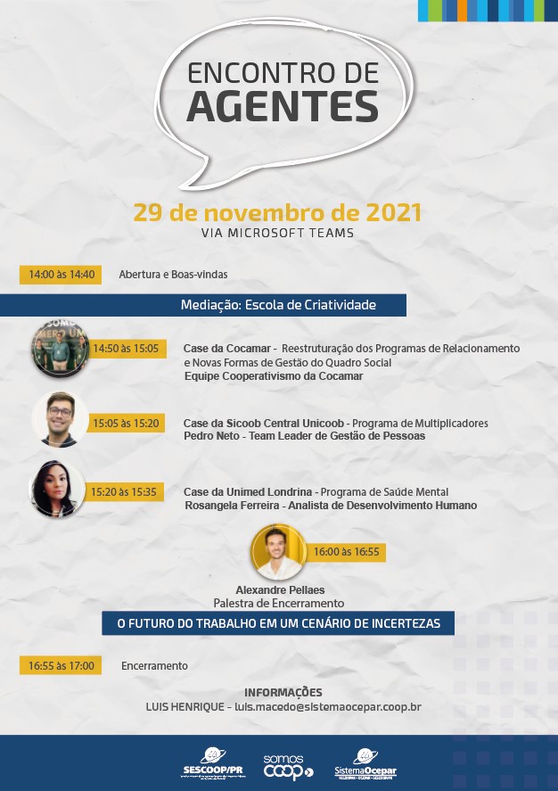 encontro agentes folder 25 11 2021