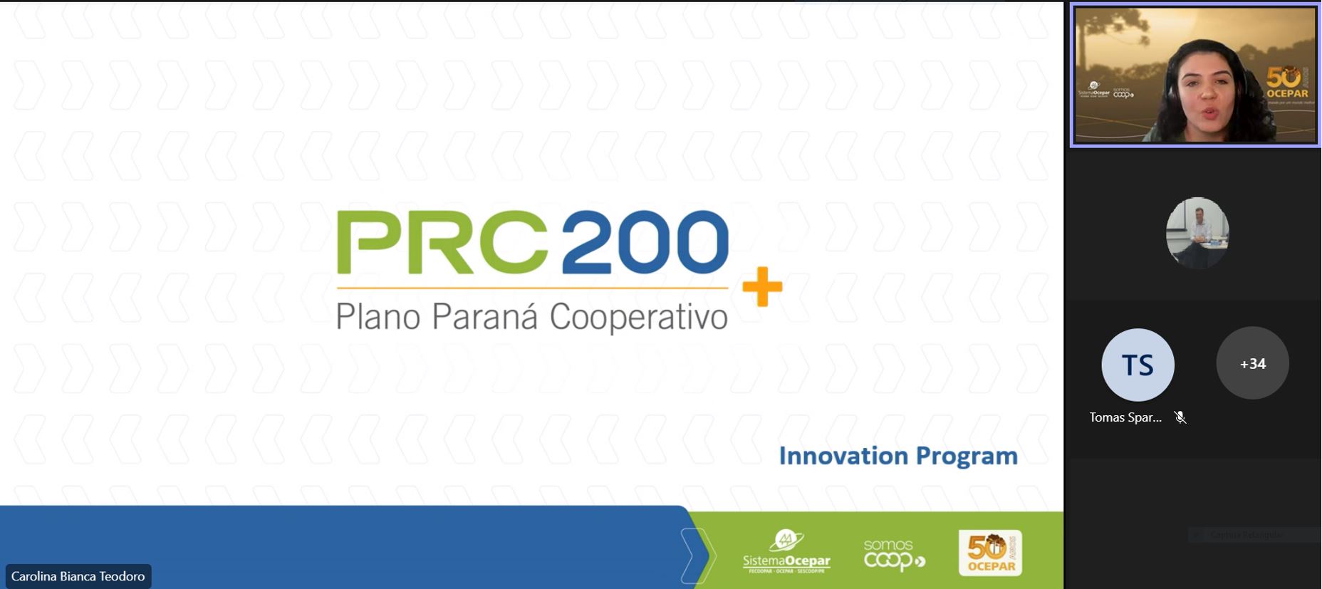 PRC200: Profissionais do Sistema Ocepar propõem desafio na área de inovação a universitários alemães