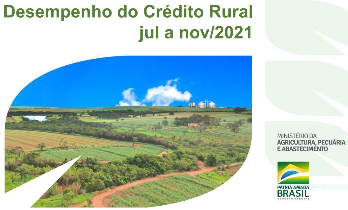 CRÉDITO RURAL: Contratações do Plano Safra 2021/2022 chegam a R$ 131,4 bilhões em cinco meses