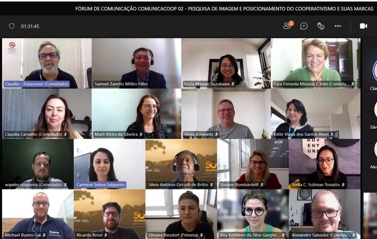 COMUNICA COOP: Fórum apresentou resultados da pesquisa de imagem dos produtos e serviços das cooperativas do PR