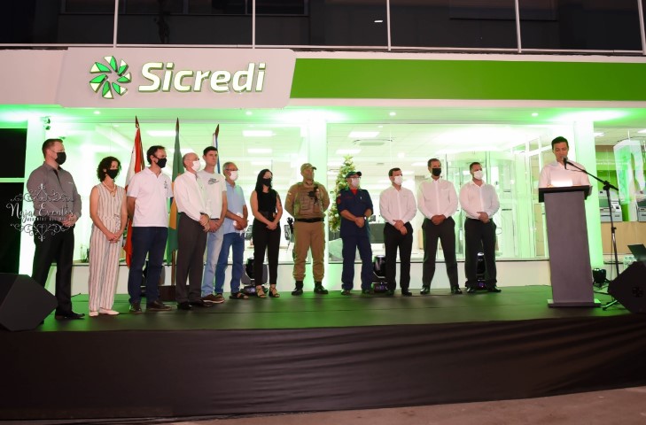 SICREDI FRONTEIRAS: Agência é inaugurada em Anchieta