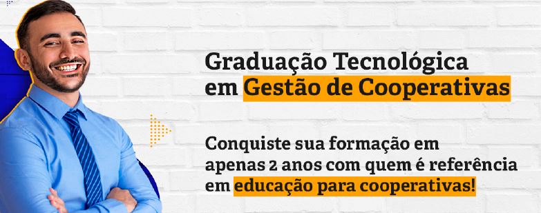 FORMAÇÃO: Vestibular da Graduação Tecnológica em Gestão de Cooperativas tem inscrições prorrogadas; prazo vence dia 19