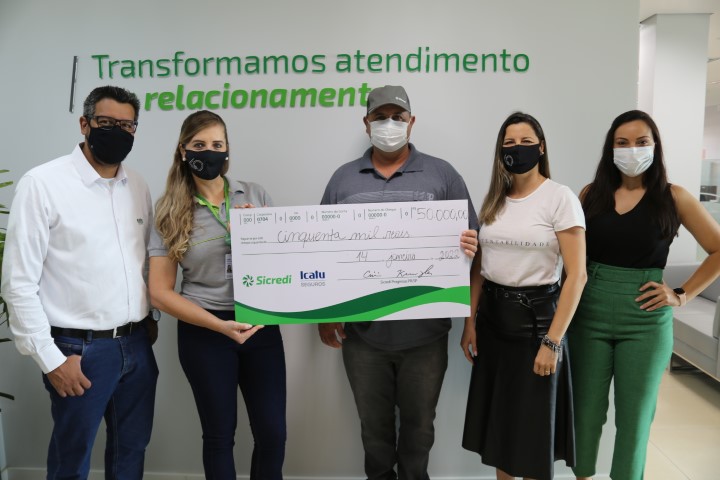 SICREDI PROGRESSO PR/SP: Prêmio de R$ 50 mil é entregue para associado