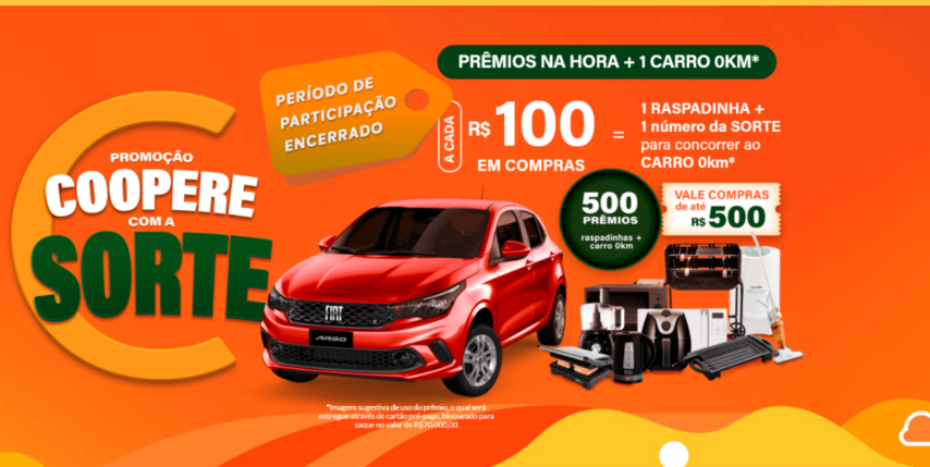  COPACOL: Promoção Coopere com a Sorte entrega prêmio final em Cafelândia