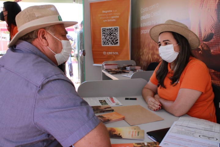 CRESOL: Mais de R$ 160 milhões são movimentados no Show Rural Coopavel 