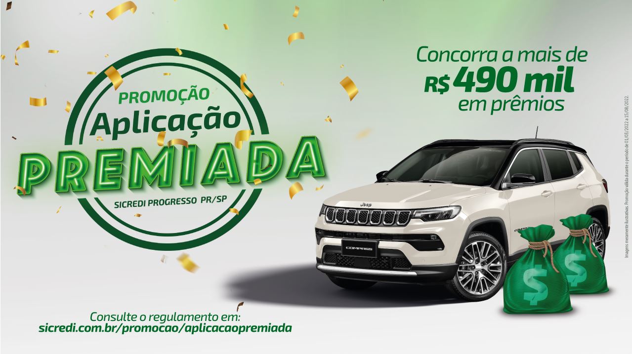 SICREDI PROGRESSO: Campanha distribuirá mais de R$ 490 mil em prêmios