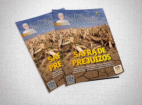 REVISTA PR COOPERATIVO: Edição de março mostra os prejuízos provocados pela estiagem na safra de verão 