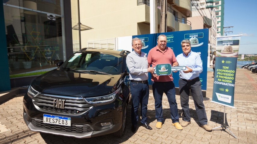 SICOOB SUL: Cooperado ganha carro 0 km na campanha “Sou rural, #EuProtejo”