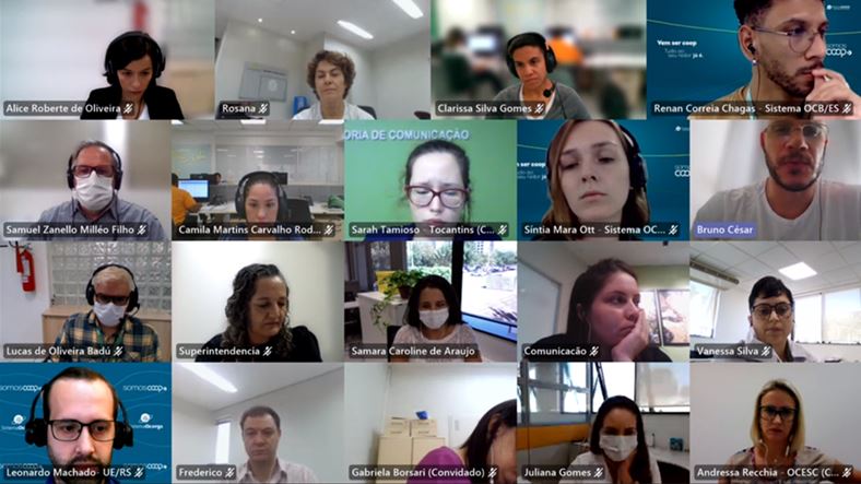 SISTEMA OCB III: Comunicadores apresentam ações para unidades estaduais 