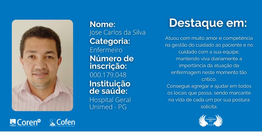 UNIMED PONTA GROSSA: Profissionais do HGU são destaques da enfermagem no Paraná