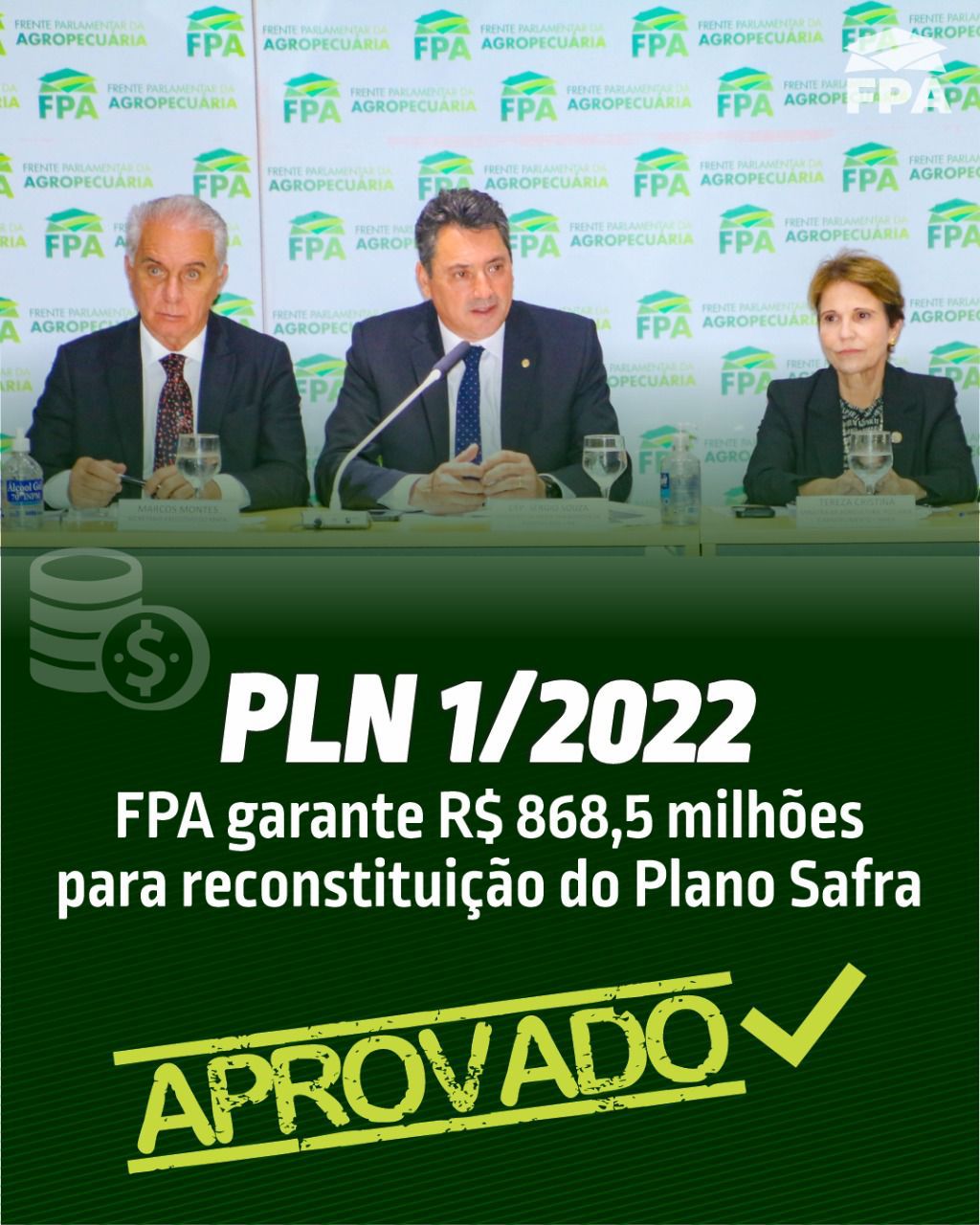 PLN 1/22 II: Aprovação do projeto é fruto do trabalho da bancada com apoio do governo federal, afirma deputado Sérgio Souza