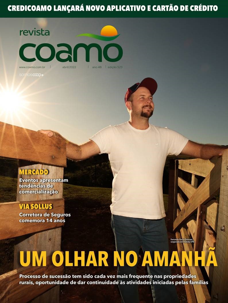 COAMO: Revista Coamo destaca sucessão no campo